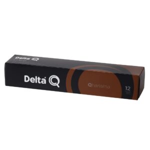 delta q qharisma 10-pack espresso capsules #12 (10 boxes)