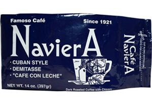 naviera cuban style dark roasted coffee (1 pack (14 oz))