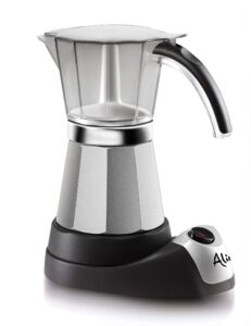 de'longhi emk6 for authentic italian espresso, 6 cups, one size, stainless steel,