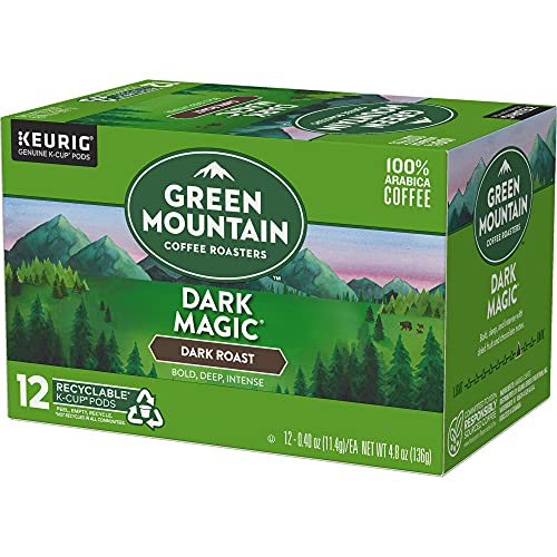 Green Mountain K-Cups Dark Magic, 0.4 ounce, 12 count