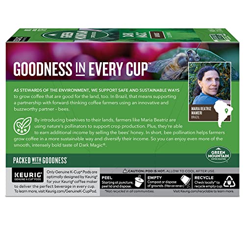 Green Mountain K-Cups Dark Magic, 0.4 ounce, 12 count