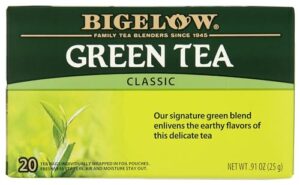 bigelow tea green tea, 20 ct