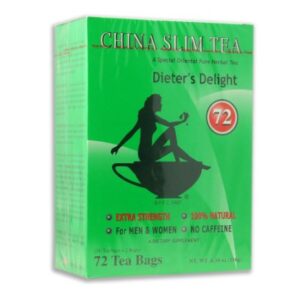 China Slim Tea (72 Tea Bags) Special Oriental Pure Herbal Tea