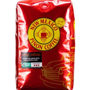 New Mexico Piñon Coffee Naturally Flavored Coffee (Dark Piñon Whole Bean, 2 pound)