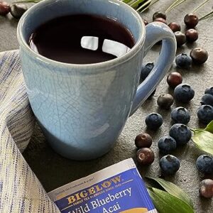 Bigelow Tea Wild Blueberry with Acai Herbal Tea, 20-Count (Pack of 6), Caffeinated 120 Tea Bags Total