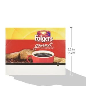 Folgers Gourmet Selections K-Cup Single Cup for Keurig Brewers, Caramel Drizzle, 24 Count