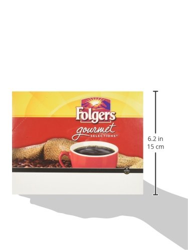 Folgers Gourmet Selections K-Cup Single Cup for Keurig Brewers, Caramel Drizzle, 24 Count