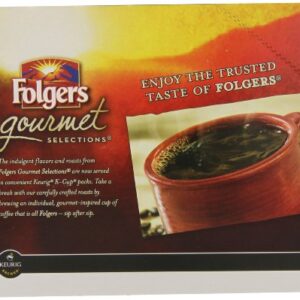 Folgers Gourmet Selections K-Cup Single Cup for Keurig Brewers, Caramel Drizzle, 24 Count