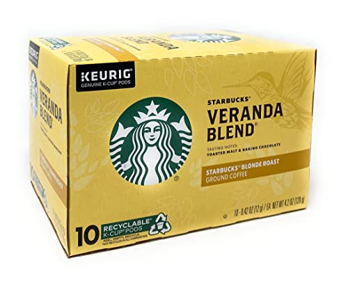 Starbucks Veranda Blend Blonde Roast K-Cup pods - 10 count