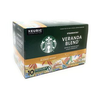 Starbucks Veranda Blend Blonde Roast K-Cup pods - 10 count