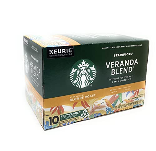 Starbucks Veranda Blend Blonde Roast K-Cup pods - 10 count