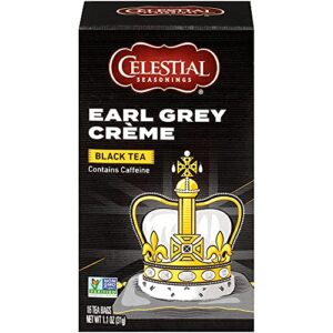 celestial seasonings earl grey crème, 16 count