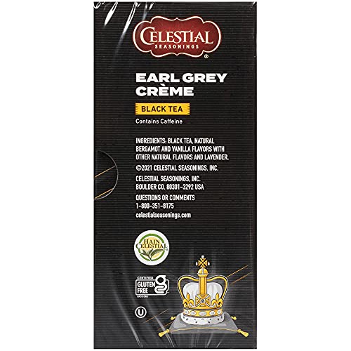 Celestial Seasonings Earl Grey Crème, 16 Count