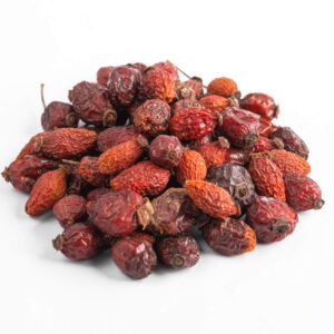 arashan whole dried rose hips 1 pound - 100% natural & raw with no additives. perfect ingridient for herbal teas, jam, syrup, bread. nutritious snack with vitamins c,a,b,e (pack of 1)