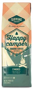 paramount roasters ground coffee (happy camper, s'mores flavored coffee)