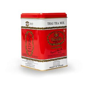 Number-One Brand Original Thai Tea Mix Red Label, 4g x 50 Tea Bags