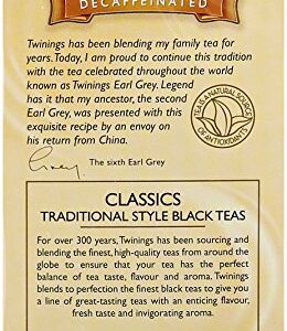 Twinings Earl Grey Decaf Tea, 20 Count