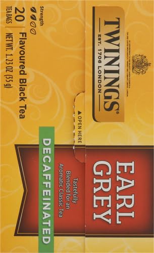 Twinings Earl Grey Decaf Tea, 20 Count