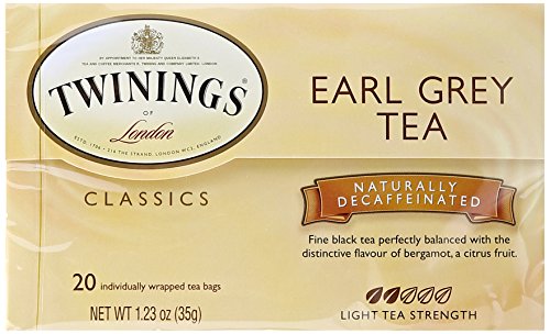 Twinings Earl Grey Decaf Tea, 20 Count