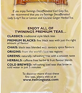 Twinings Earl Grey Decaf Tea, 20 Count