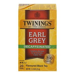 Twinings Earl Grey Decaf Tea, 20 Count