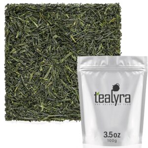 tealyra - premium gyokuro kokyu - japanese green tea - finese loose leaf tea - organically grown - 100g (3.5-ounce)