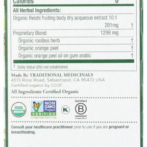 Traditional Medicinals, Organic Reishi Mushroom Tea, 16 Count