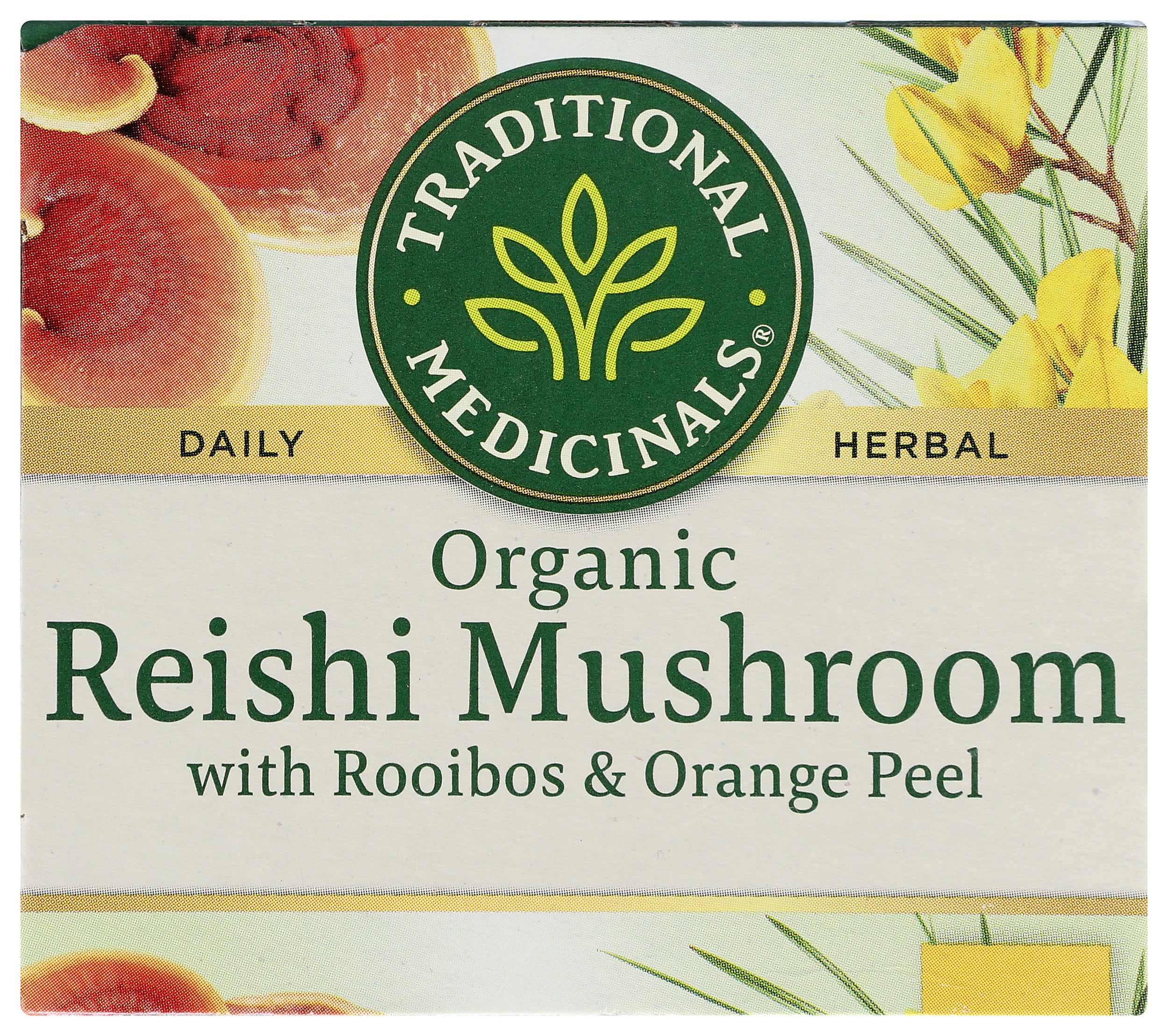 Traditional Medicinals, Organic Reishi Mushroom Tea, 16 Count