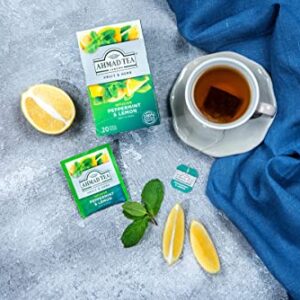 Ahmad Tea - Peppermint & Lemon Tea 20 Bags - 30g