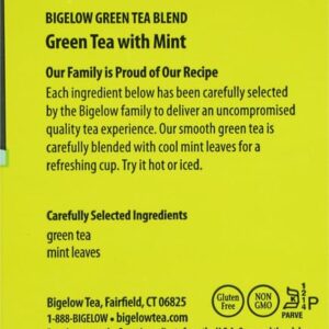 Bigelow Tea Green Tea with Mint, 20 ct