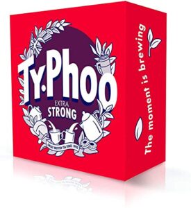 typhoo tea (bold extra strong 80ct foil fresh, pack 1)
