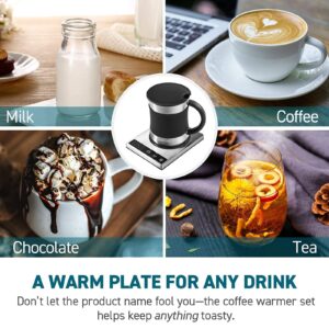 COSORI Coffee Mug Warmer & Mug Set + COSORI Pour Over Coffee Maker