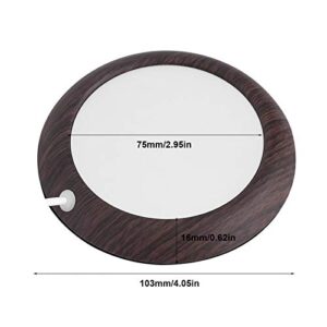 Zerone USB Cup Warmer, Wood Grain Heat Beverage Mug Mat Office Tea Coffee Heater Pad Coffee Milk Tea Water Cocoa Office Desk Home Christmas Birthday Lover