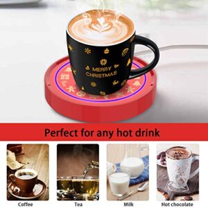 LUMINOUS MUG WARMER Red Coffee Mug Warmer, small, ARed-Christmas