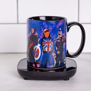 Uncanny Brands Marvel What If Mug Warmer with Mug – Keeps Your Favorite Beverage Warm - Auto Shut On/Off