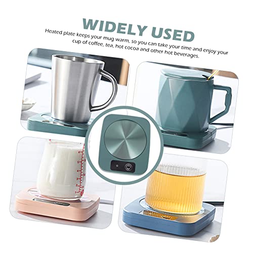 HANABASS Cups Office Beverage Wax Insulation Gift Travel Mugs Hot and for Business Electric Mug Candle Use Desk Multi- Tea Water Plate Desks Cup All Portable Cocoa Milk Coffee Coaster