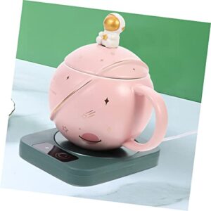 HANABASS Cups Office Beverage Wax Insulation Gift Travel Mugs Hot and for Business Electric Mug Candle Use Desk Multi- Tea Water Plate Desks Cup All Portable Cocoa Milk Coffee Coaster