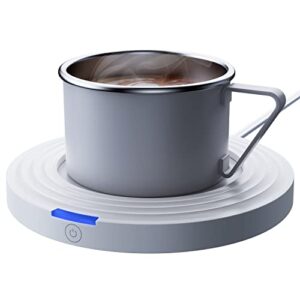 fauvism smart coffee mug warmer for desk cup warmer electric beverage warmer candle warmer plate hot mug coffee warmer 55℃/131℉（no cup）