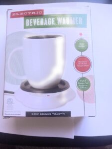 beverage warmer electric,easy to use. maintains drinkable temperature.stylish design for home and office