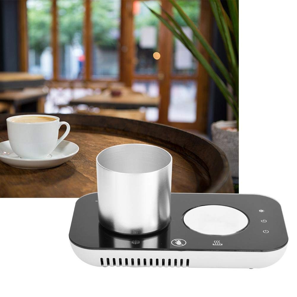 Cold and Warm Coaster,Cup Cooling Heating Machine Drink Coffee Tea Milk 100V-240V US Plug