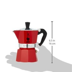 Bialetti 4942 Moka Express Espresso Maker,3 cups Red