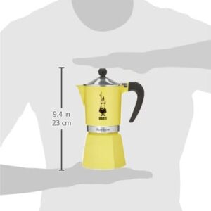 Bialetti 4983 Rainbow Espresso Maker, Yellow