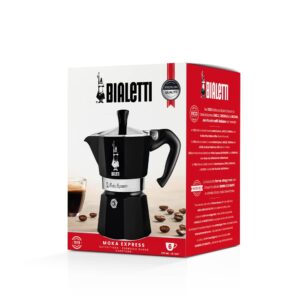 Bialetti 4953 Moka Express Espresso Maker, Black