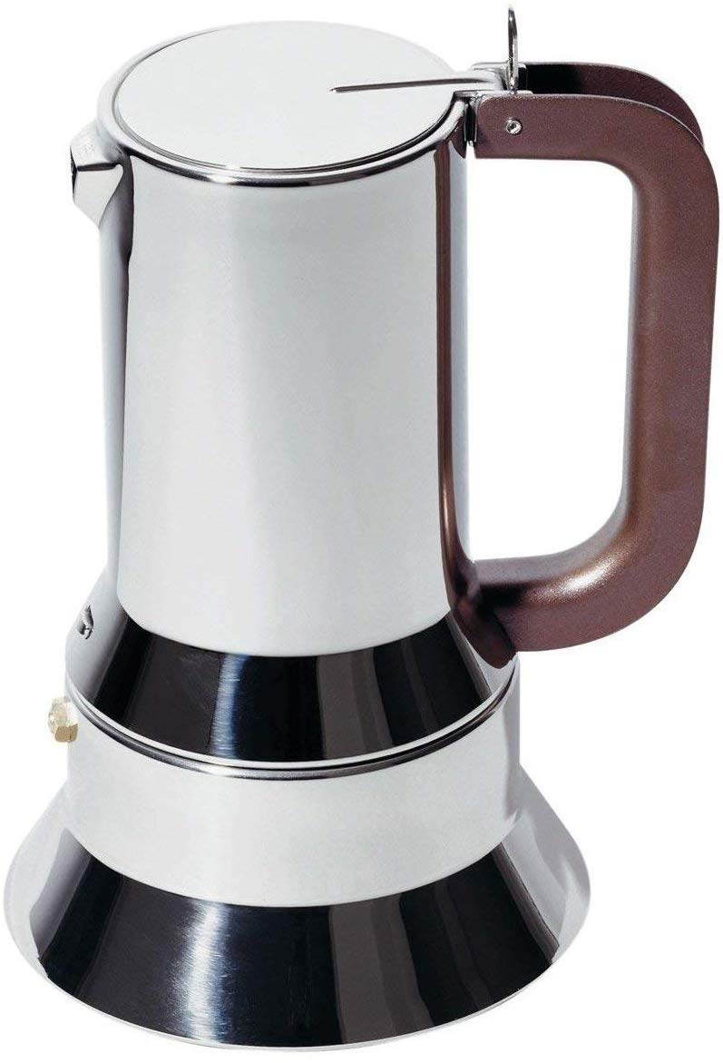 Alessi 9090/M Stovetop Richard Sapper Espresso Maker 10 Cups