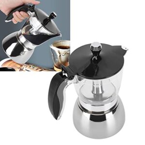 Fdit Coffee Pot, 6 Cups Household Brewing Moka Pot for Making Coffee