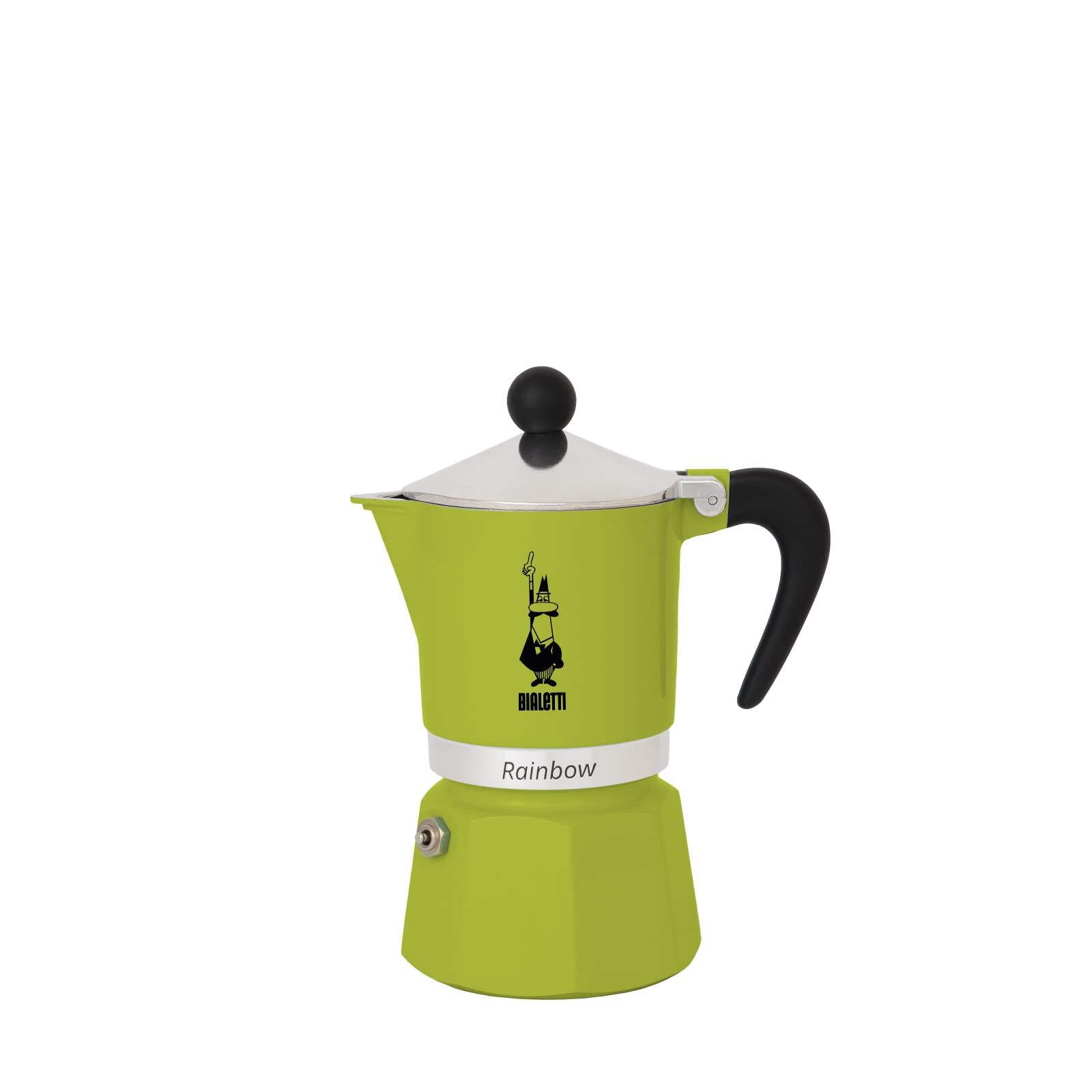 Bialetti 4972 Rainbow Espresso Maker, Green