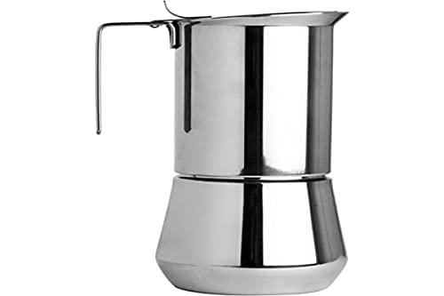 Ilsa Turbo Express Stainless Steel Stovetop Espresso Maker, 1 Cup