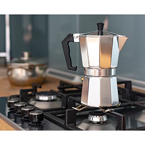 Fino Stovetop Espresso Coffee Maker, Brews up to 3 Servings