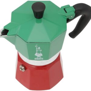 Bialetti Moka Express 3 Cups (Italia- Multicolor): Made in Italy