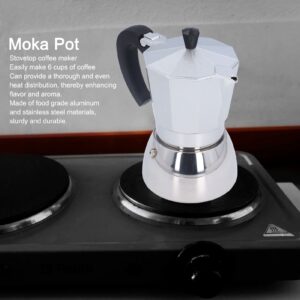 Horoper Stovetop Coffee, Maker 6 Cup Delicious Coffee Making Pot for Home Kitchen Office